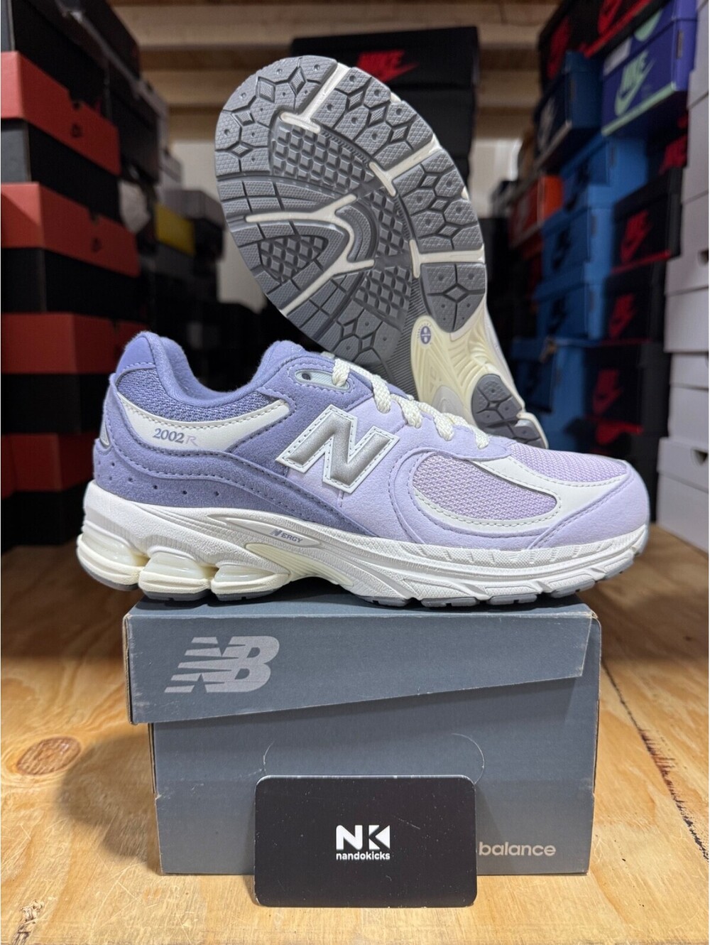 New Balance 2002R Big Kid 'Astral Purple' GC2002PK BRAND NEW SIZE 5Y - Picture 1 of 5